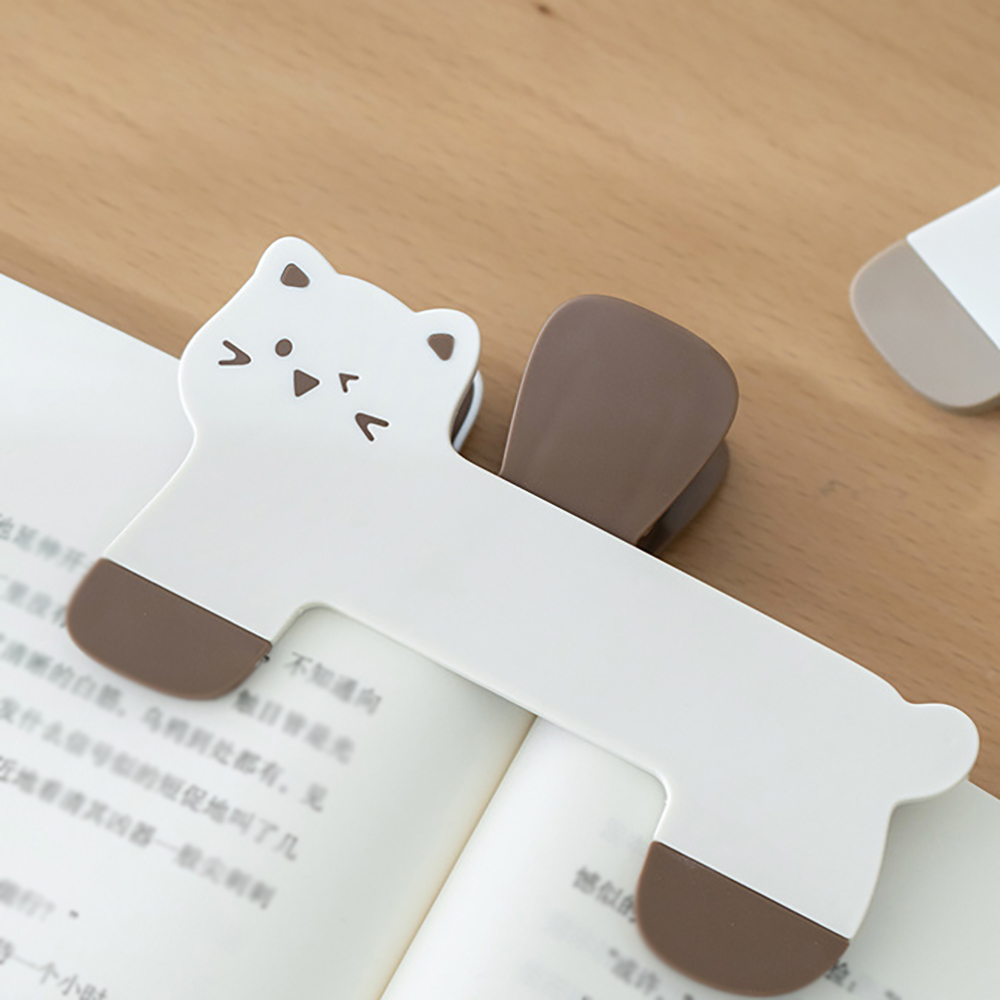 かわいい猫のブックホルダー、固定ブックホルダー、事務用品フォ - Stationery Books のレビューと価格
