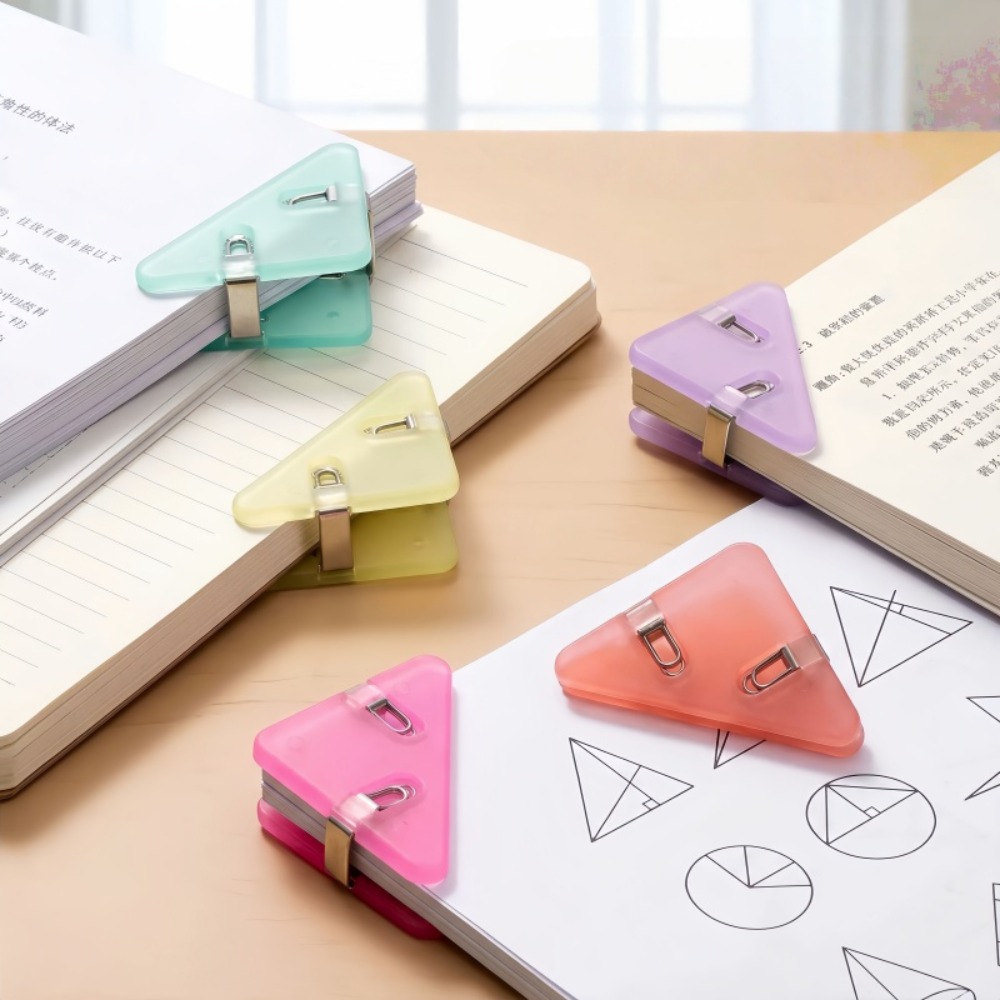 ミニカラーコーナークリップセットは、ファイル、ノート、テスト - Stationery Books のレビューと価格