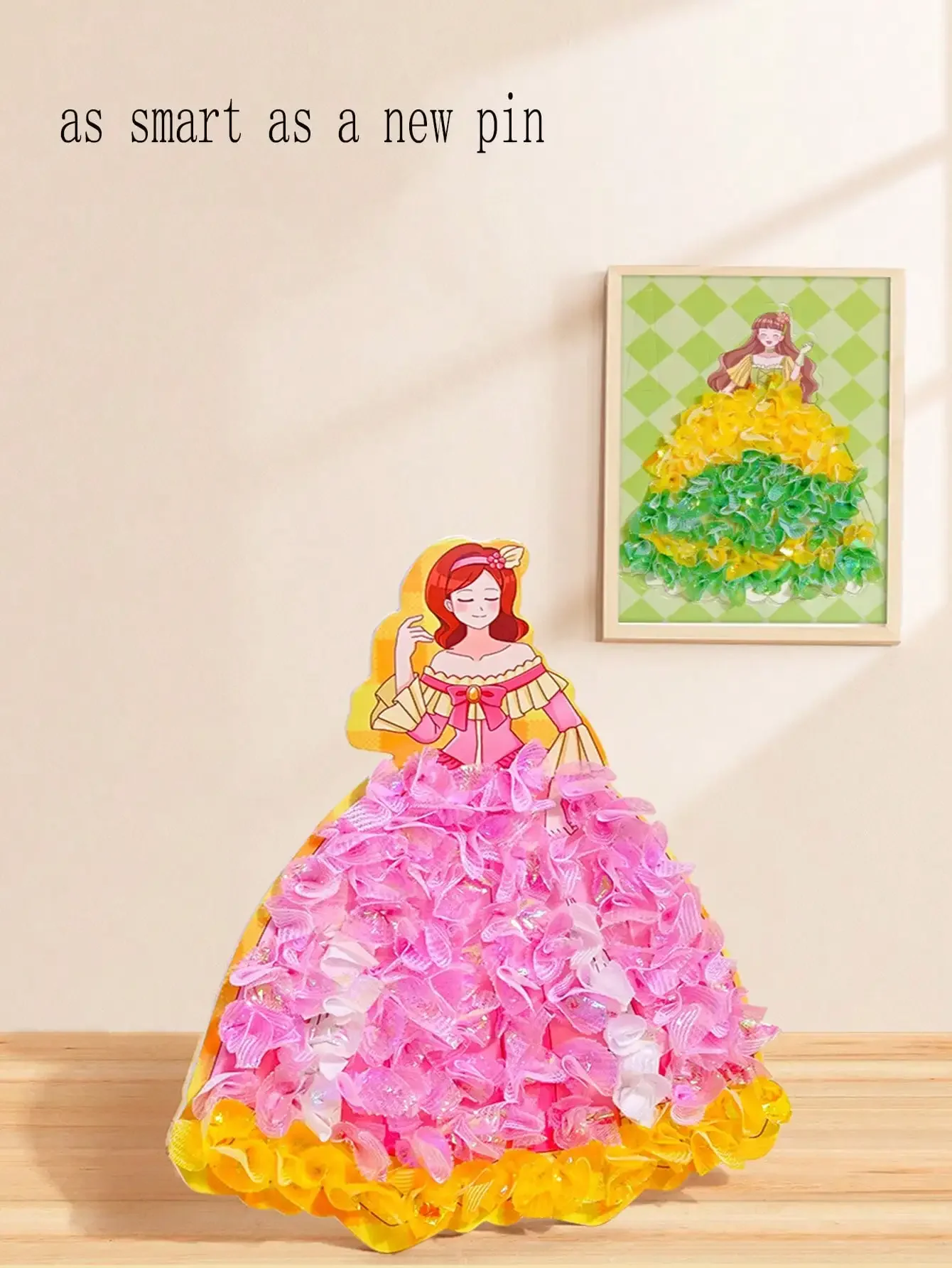 1セットのDIY手作りステッカーアート。プリンセスとエルフの - Books のレビューと価格