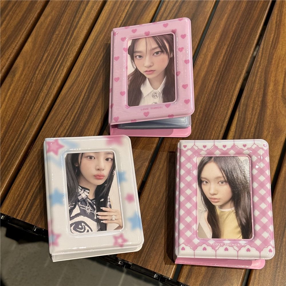 3 インチミニ Kpop アルバムかわいい名刺ブックカードバ - Kpop Photo Card Binder 3 Inch のレビューと価格